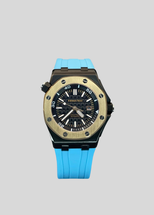 Audemars Piguet Royal Oak Offshore Diver Watch with Rotating Inner Bezel & Diving Scale