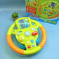 Kids Electric Early Education Simulation Steering Wheel Toy Multifunctional High Simulation Car Driving