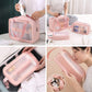 Transparent Makeup Bag Women Wash Bag Travel Organizer, Cosmetic Organizer Bag