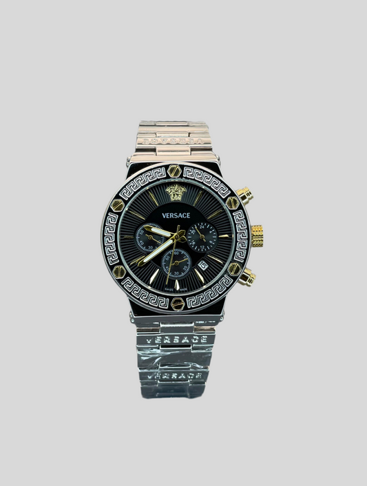 Versace Greca Logo Mens Watch