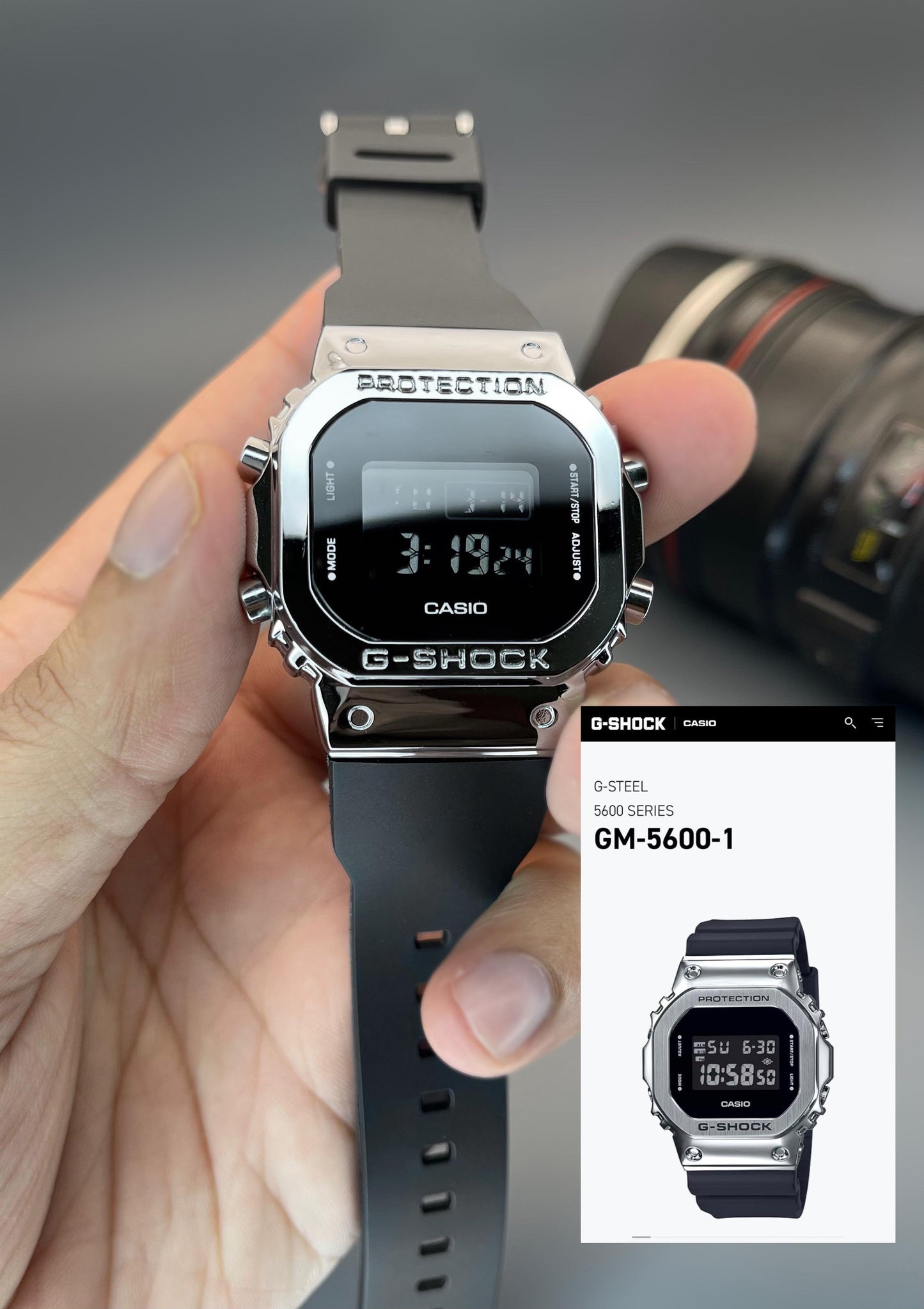 G-SHOCK G-Steel 5600