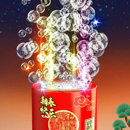 Magic Portable Firework Bubble Machine